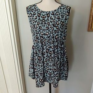 Animal Print Top